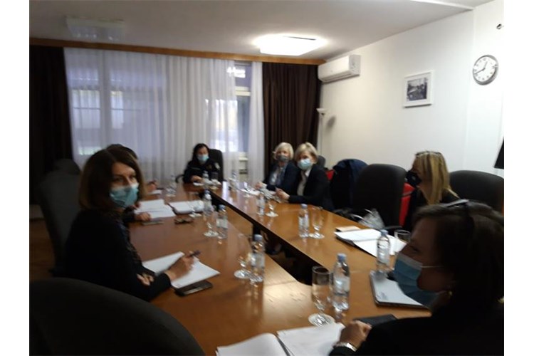 Slika radni sastanak s predstavnicima Ministarstva znanosti i obrazovanja